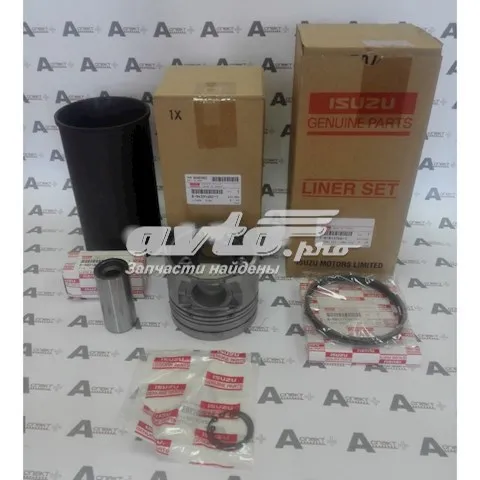 Juego de pistón y camisa 1878129861 Isuzu