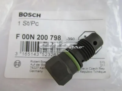 Válvula de retención de combustible BOSCH F00N200798