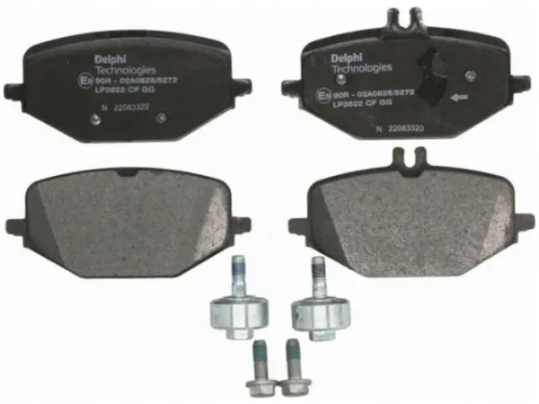 Pastillas de freno traseras A0004203805 Mercedes