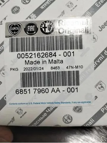 Interruptor de luz de freno 52162684 Fiat/Alfa/Lancia