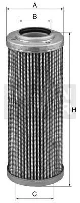 Filtro del sistema hidráulico MANN HD8821