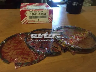 Juego de aros de pistón, motor, STD TOYOTA 1301128161