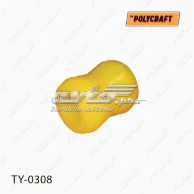 Buje de amortiguador trasero POLYCRAFT TY0308