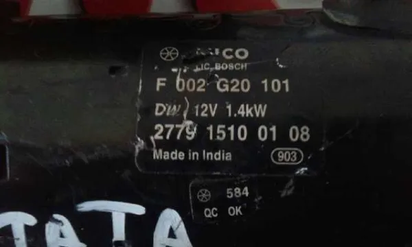 Motor de arranque 270215109908 Tata