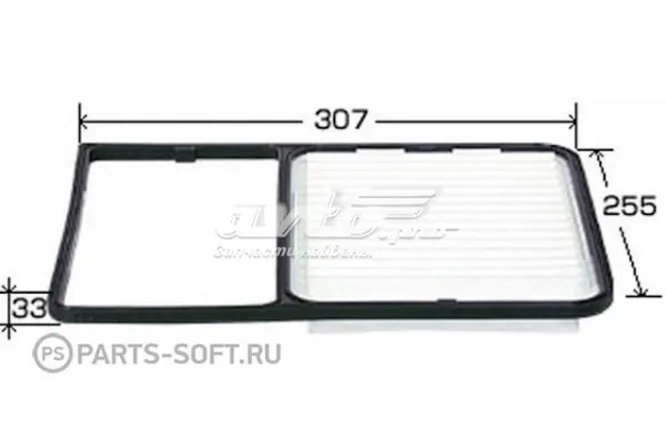 Filtro de aire A1016 JS Asakashi