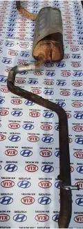 Silenciador central y trasero KIA Ceed ED