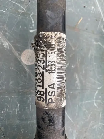 Semieje delantero izquierdo 9810323580 Peugeot/Citroen