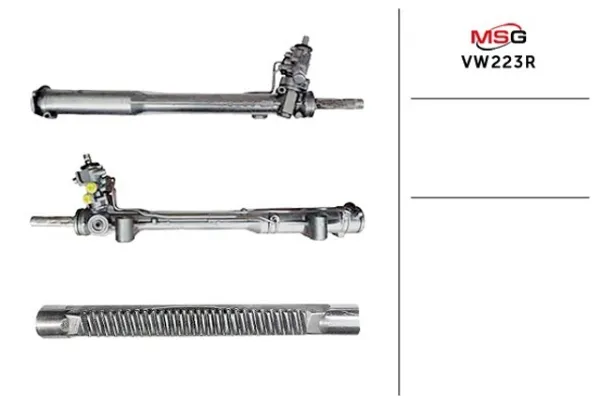 Cremallera de dirección VW223R MSG Rebuilding