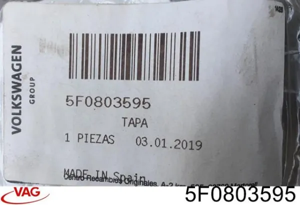  5F0803595 VAG