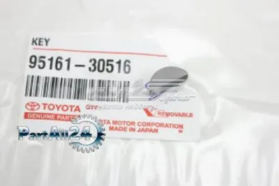 Llave para cigueñal TOYOTA 9516130516