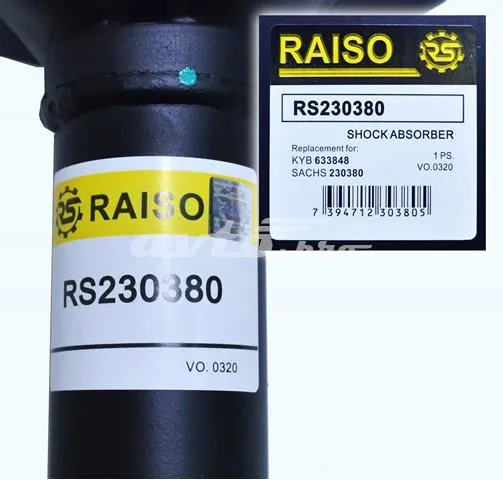 Amortiguador RS230380 Raiso
