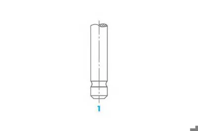 Válvula de admisión MITSUBISHI MN163799