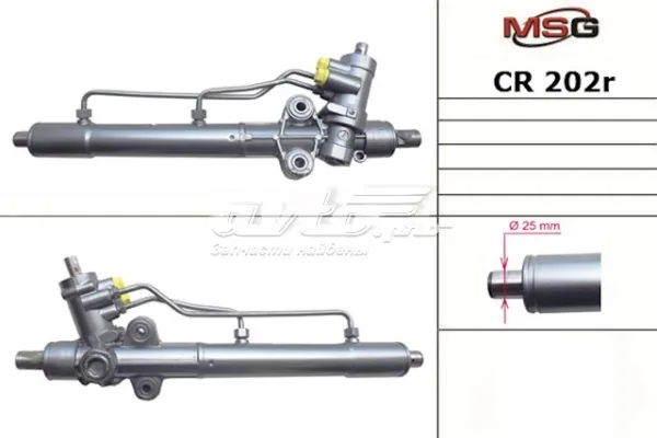 Cremallera de dirección 96407341 General Motors