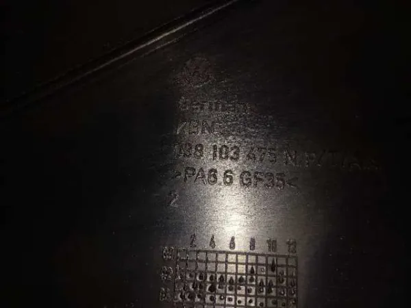 Membrana del separador de aceite 038103475N VAG