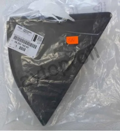 Moldura de guardabarros delantero izquierdo PEUGEOT 9825216080