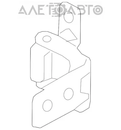 Bisagra de la puerta trasera derecha MAZDA KD5372240A