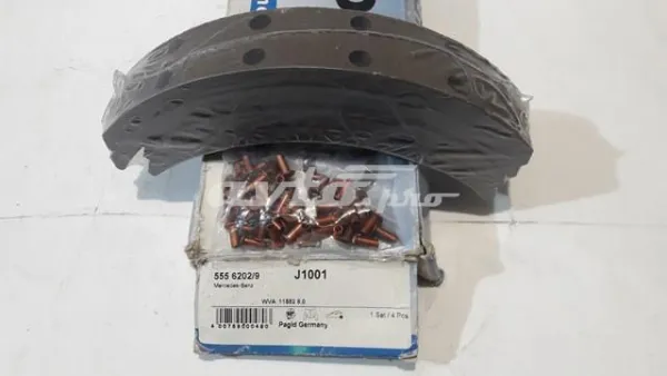 Zapatas de freno J1001 HELLA-PAGID