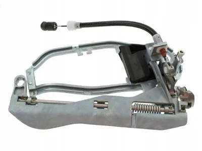 Soporte de manija exterior de puerta trasera izquierda BMW 51218243635