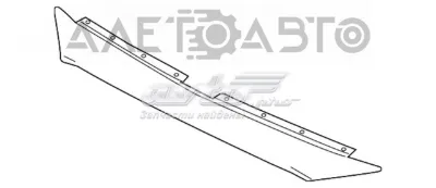 Moldura superior de la parrilla del radiador MAZDA TK48507E1D2M