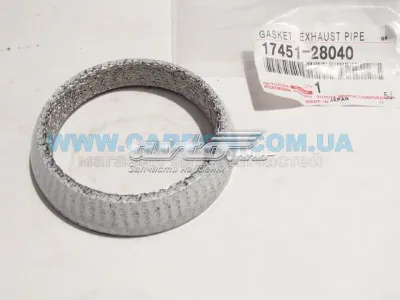 Junta, tubo de escape TOYOTA 1745128040