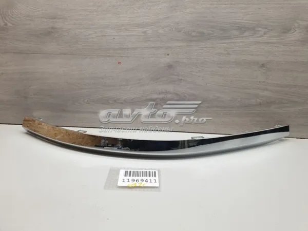 Moldura de parachoques trasero izquierdo 760853841 VAG