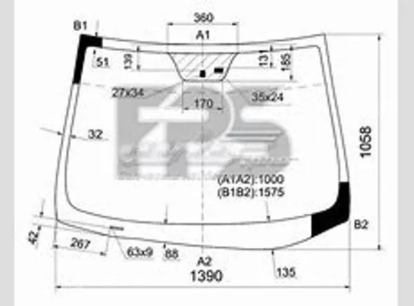 Parabrisas GS3228D12 FPS
