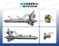 Kit de reparación, mecanismo dirección Toyota RAV4 SXA 10