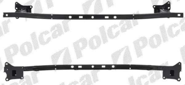 Refuerzo parachoque delantero 45C40713 Polcar