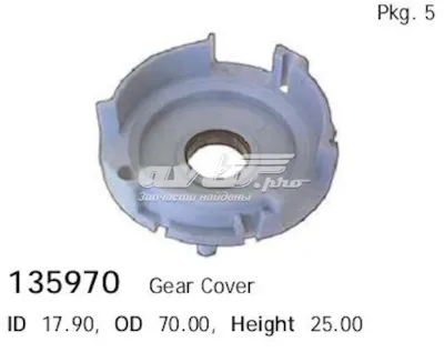 Kit de reparación de motor de arranque CARGO 135970