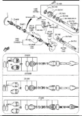 Fuelle, junta homocinética interna izquierda del semieje delantero Mazda 2 DE