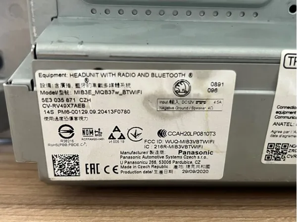  5E3035871CZH VAG