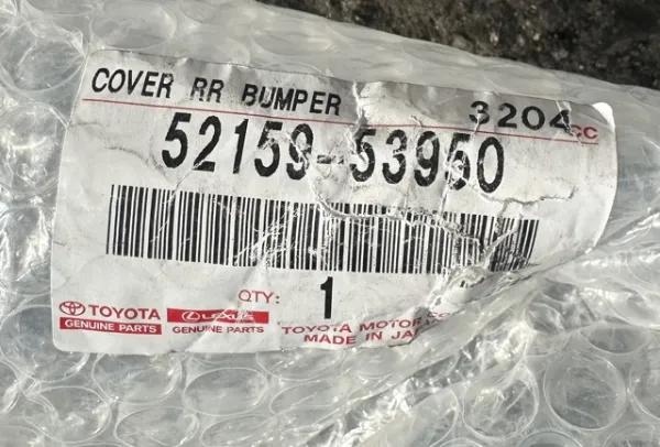 Parachoques trasero 5215953950 Toyota