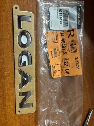 Logotipo de tapa de maletero para Renault LOGAN I MCV KS