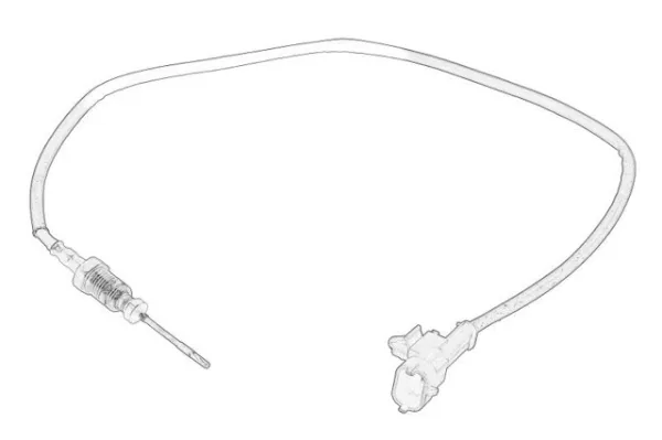 Sensor de temperatura de gases de escape después del filtro de partículas 5801653071 Iveco
