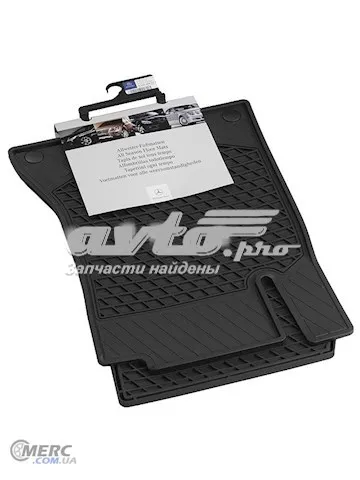 Juego de alfombrillas delanteras y traseras MERCEDES A20568075089G33
