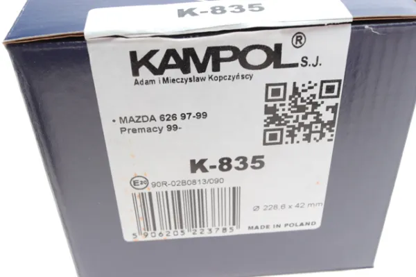 Zapatas de freno K835 Kampol