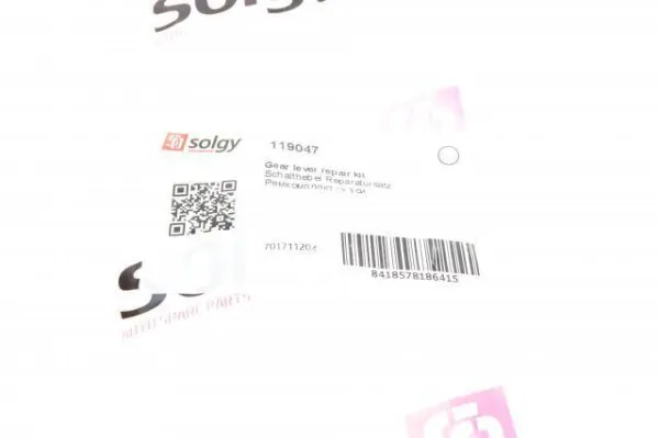 Varilla selectora de la transmisión 119047 Solgy