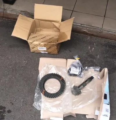 Corona y piñón del diferencial delantero TOYOTA 4120169815