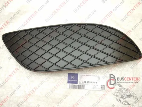 Rejilla derecha del parachoques delantero A6398850353 Mercedes