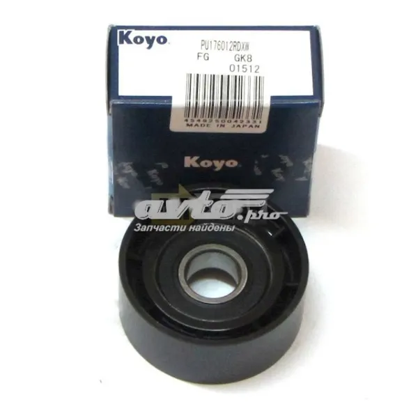 Polea inversión / guía, correa poli V PU176012RDXW Koyo