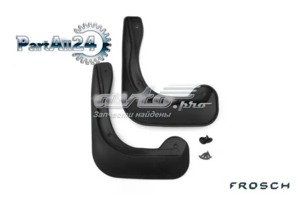 Juego de faldillas guardabarro delanteros Peugeot 408 RUSSIA