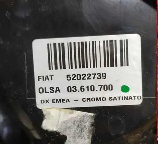 Piloto trasero derecho 52022739 Fiat/Alfa/Lancia