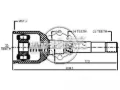 Junta homocinética exterior delantera izquierda Chrysler Voyager 