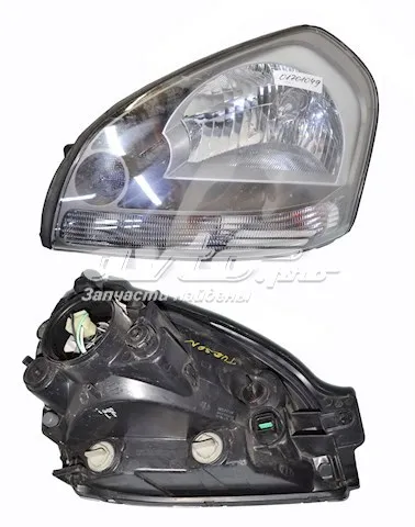 Faro izquierdo 921012E000 Hyundai/Kia