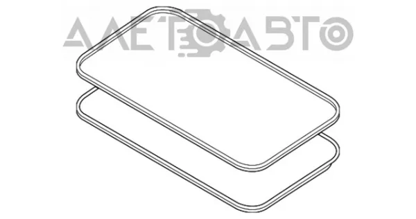 Tapa de techo corredizo TK8069810C Mazda