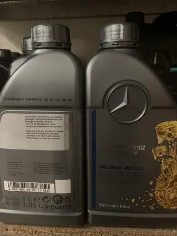 Aceite de motor A000989850611 Mercedes