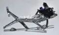 Motor del elevalunas de la puerta delantera derecha Opel Astra L35