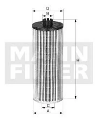 Filtro de combustible MANN PU10019Z