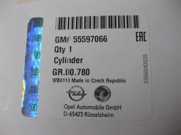 Bombin de embrague 679161 General Motors