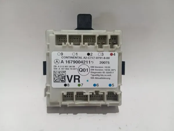 Unidad de confort de la puerta delantera A1679004211 Mercedes